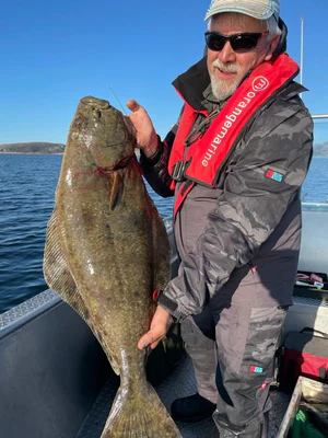 Unsere glücklichen Angler zum Ferienhaus Große Weiße Robuer