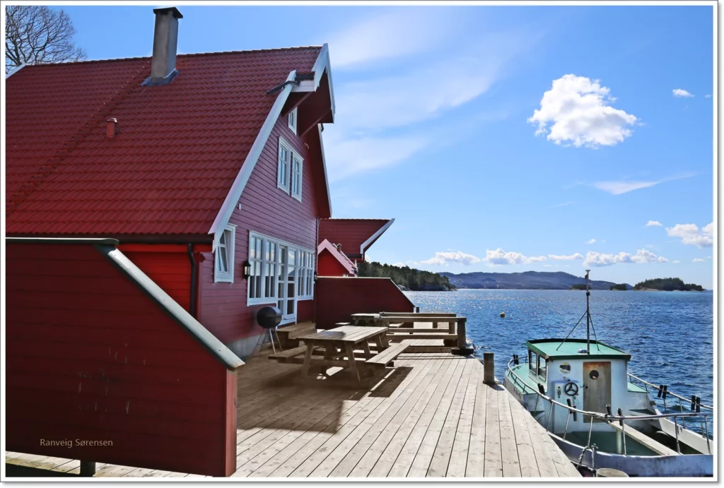 Solvag Hütte Fjord Neu