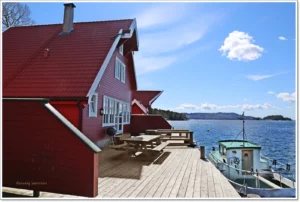Solvag Hütte Fjord Neu
